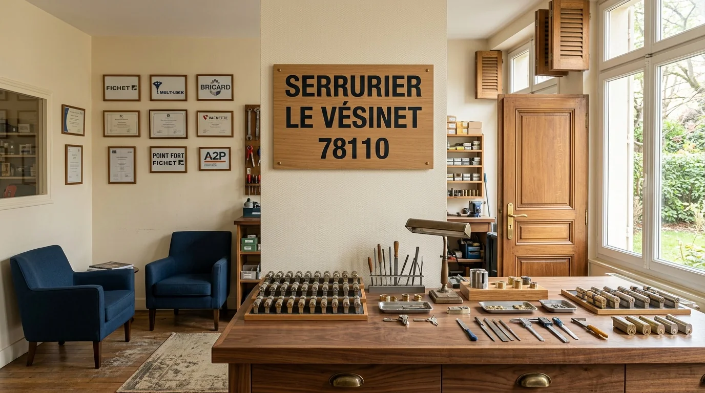 Atelier Serrurier Le Vésinet · côté Lac Supérieur