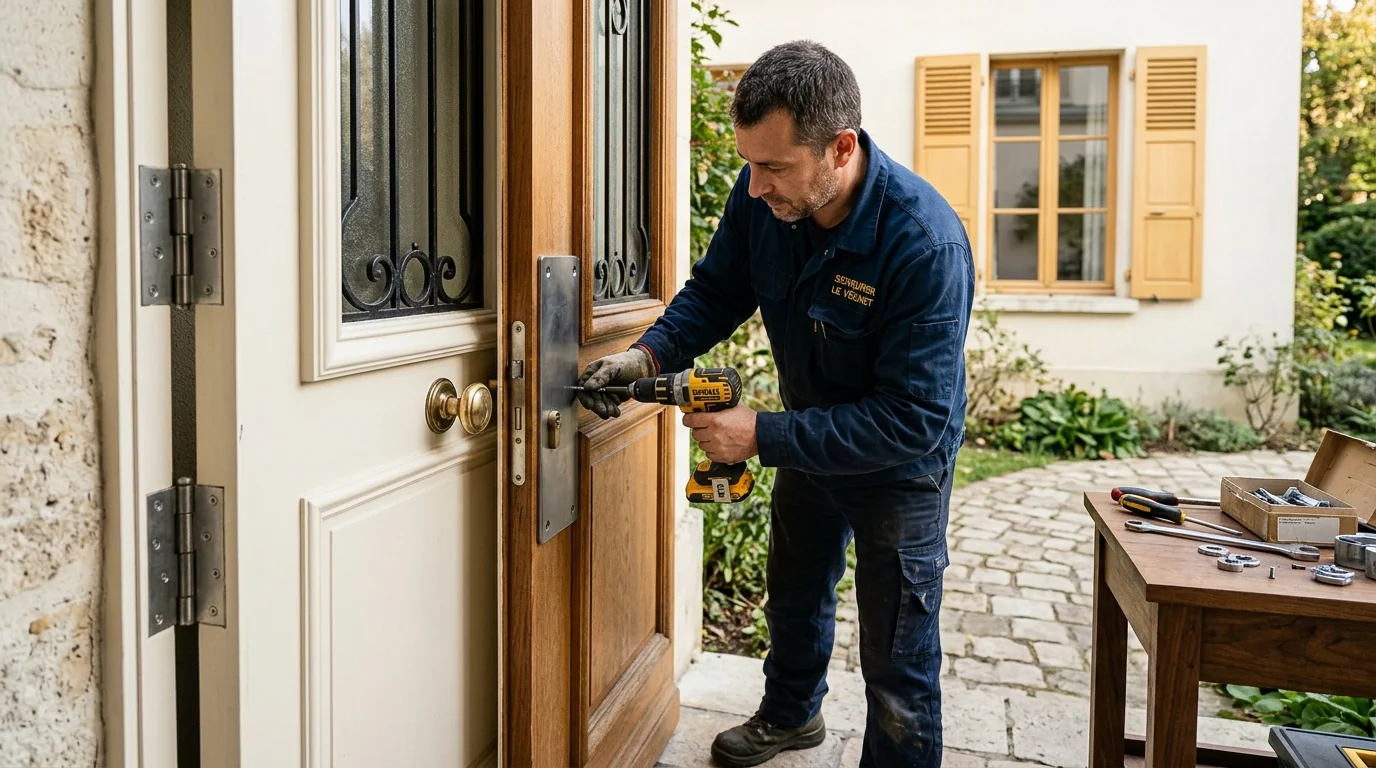 blindage de porte Le Vésinet